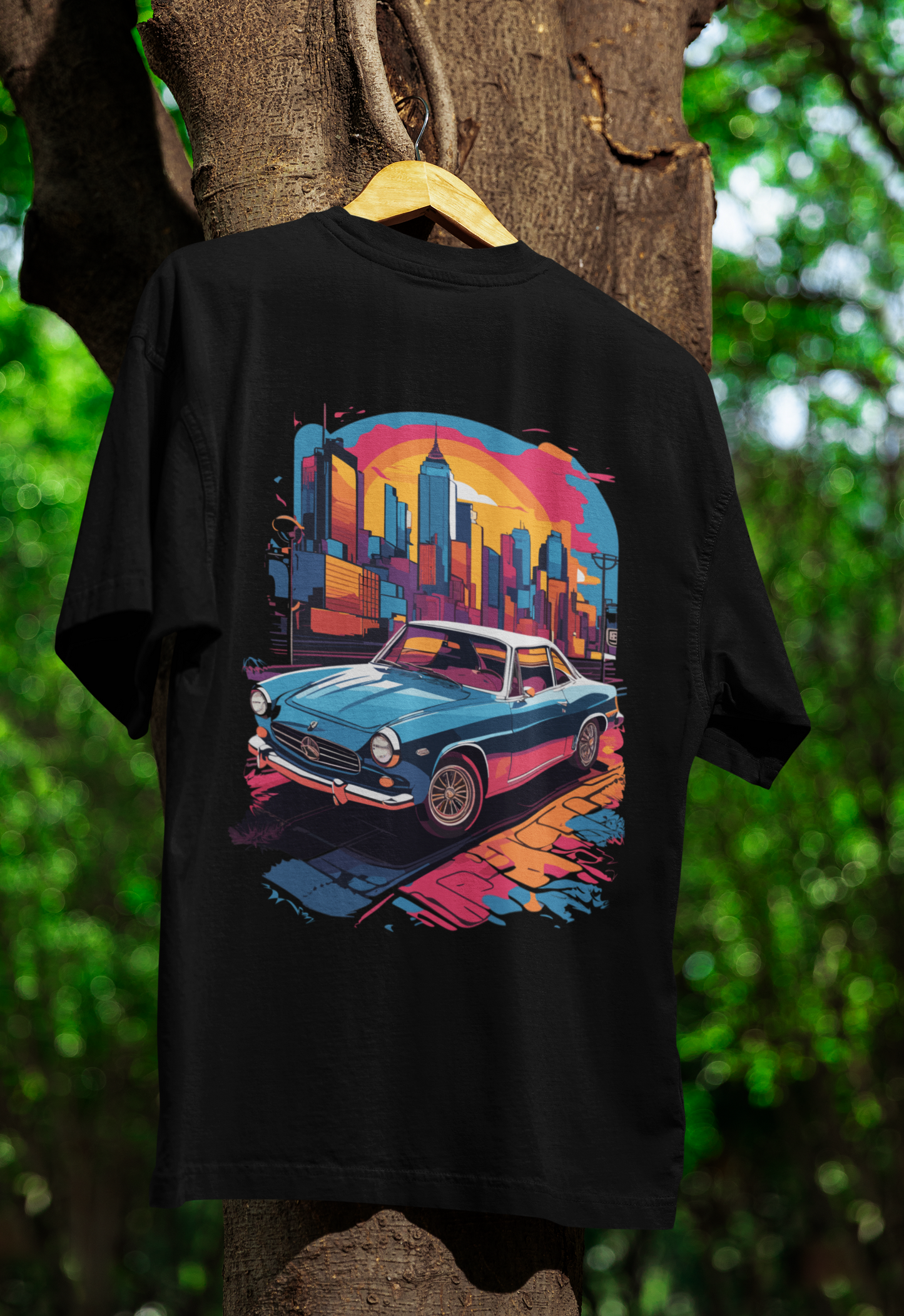 Oversize Car Tshirt