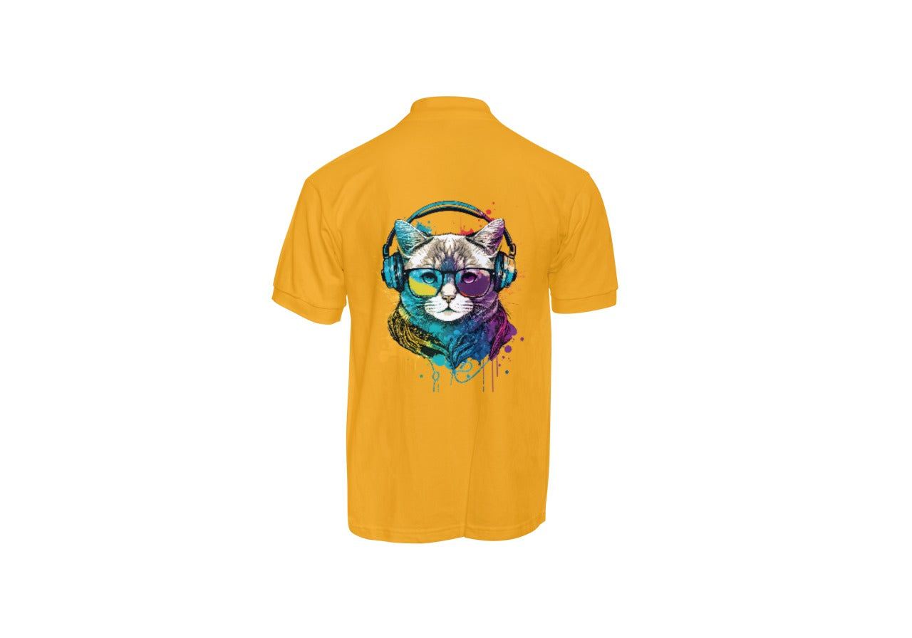 Oversize Music Cat Tshirt